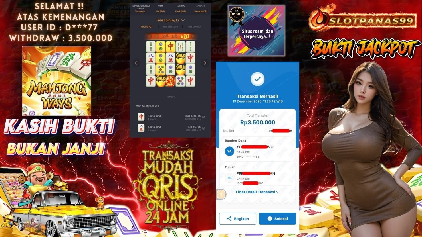 SLOTPANAS99 JACKPOT SLOT MAHJONG WAYS 